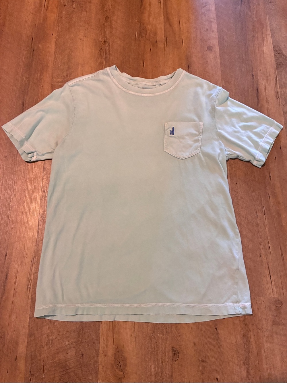 johnnie-O Short Sleeve Pocket Tee in Spearmint
